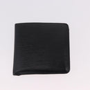 LOUIS VUITTON Epi Wallet 6 Set Black Blue Green LV Auth BA14072-18