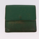 LOUIS VUITTON Epi Wallet 6 Set Black Blue Green LV Auth BA14072-26