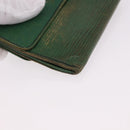 LOUIS VUITTON Epi Wallet 6 Set Black Blue Green LV Auth BA14072-31