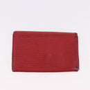 LOUIS VUITTON Epi Wallet 6 Set Black Blue Green LV Auth BA14072-35