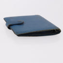LOUIS VUITTON Epi Wallet 6 Set Black Blue Green LV Auth BA14072-5