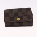 LOUIS VUITTON Monogram Damier Wallet 6 Set LV Auth BA14073-10