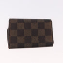 LOUIS VUITTON Monogram Damier Wallet 6 Set LV Auth BA14073-11
