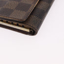 LOUIS VUITTON Monogram Damier Wallet 6 Set LV Auth BA14073-15