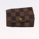 LOUIS VUITTON Monogram Damier Wallet 6 Set LV Auth BA14073-17