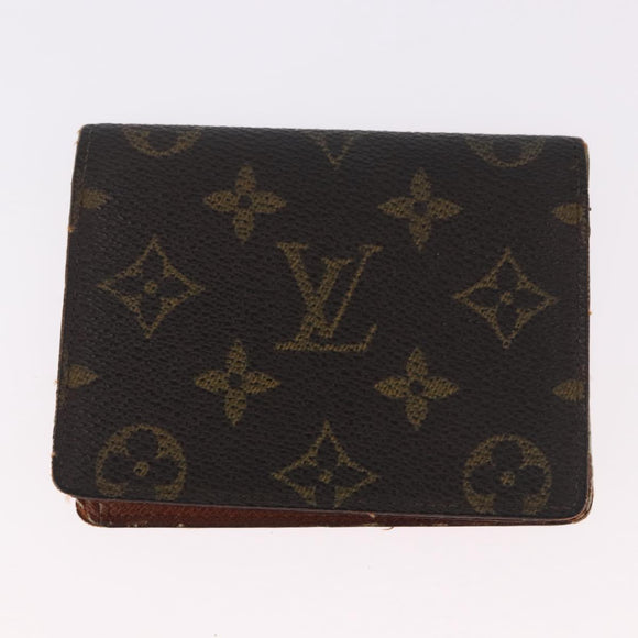 LOUIS VUITTON Monogram Damier Wallet 6 Set LV Auth BA14073