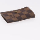 LOUIS VUITTON Monogram Damier Wallet 6 Set LV Auth BA14073-20