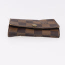 LOUIS VUITTON Monogram Damier Wallet 6 Set LV Auth BA14073-21