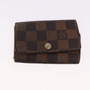 LOUIS VUITTON Monogram Damier Wallet 6 Set LV Auth BA14073-24
