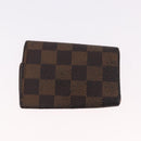 LOUIS VUITTON Monogram Damier Wallet 6 Set LV Auth BA14073-25