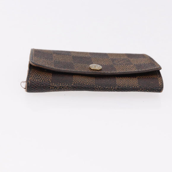 LOUIS VUITTON Monogram Damier Wallet 6 Set LV Auth BA14073