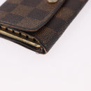 LOUIS VUITTON Monogram Damier Wallet 6 Set LV Auth BA14073-29