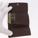 LOUIS VUITTON Monogram Damier Wallet 6 Set LV Auth BA14073-30