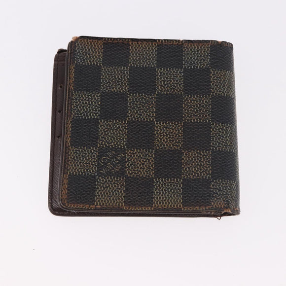 LOUIS VUITTON Monogram Damier Wallet 6 Set LV Auth BA14073