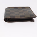 LOUIS VUITTON Monogram Damier Wallet 6 Set LV Auth BA14073-36