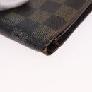 LOUIS VUITTON Monogram Damier Wallet 6 Set LV Auth BA14073-37