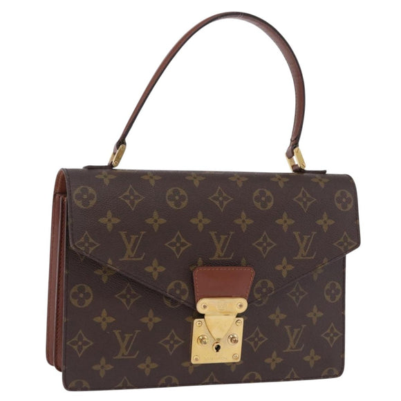 LOUIS VUITTON Monogram Concorde Hand Bag M51190 LV Auth BA14079