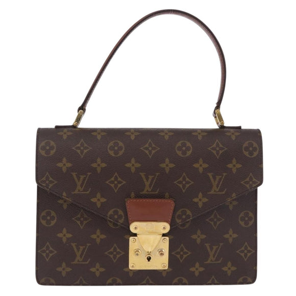 LOUIS VUITTON Monogram Concorde Hand Bag M51190 LV Auth BA14079