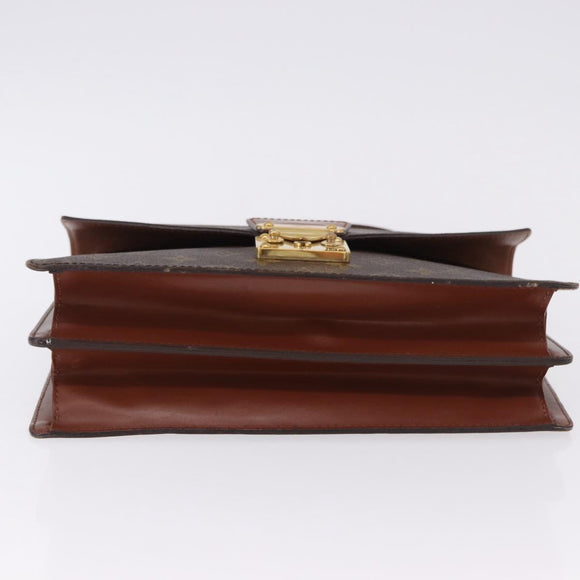 LOUIS VUITTON Monogram Concorde Hand Bag M51190 LV Auth BA14079