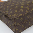 LOUIS VUITTON Monogram Sac Plat Hand Bag M51140 LV Auth BA14080A-16