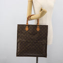 LOUIS VUITTON Monogram Sac Plat Hand Bag M51140 LV Auth BA14080A-18