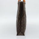 LOUIS VUITTON Monogram Sac Plat Hand Bag M51140 LV Auth BA14080A-4