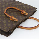 LOUIS VUITTON Monogram Sac Plat Hand Bag M51140 LV Auth BA14080A-6