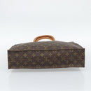 LOUIS VUITTON Monogram Sac Plat Hand Bag M51140 LV Auth BA14080A-5