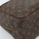LOUIS VUITTON Monogram Deauville Hand Bag M47270 LV Auth BA14081-14