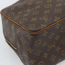 LOUIS VUITTON Monogram Deauville Hand Bag M47270 LV Auth BA14081-16