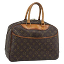 LOUIS VUITTON Monogram Deauville Hand Bag M47270 LV Auth BA14081-1