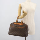 LOUIS VUITTON Monogram Deauville Hand Bag M47270 LV Auth BA14081-22