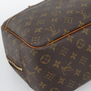 LOUIS VUITTON Monogram Deauville Hand Bag M47270 LV Auth BA14082-15