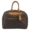 LOUIS VUITTON Monogram Deauville Hand Bag M47270 LV Auth BA14082-13
