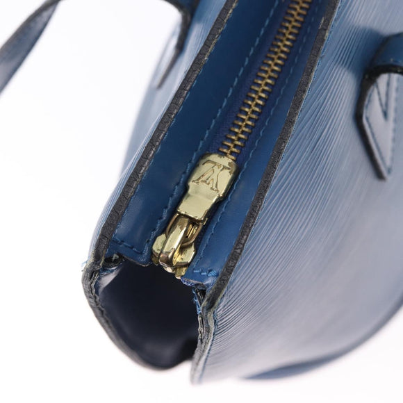 LOUIS VUITTON Epi Saint Jacques Shopping Shoulder Bag Blue M52275 Auth BA14083