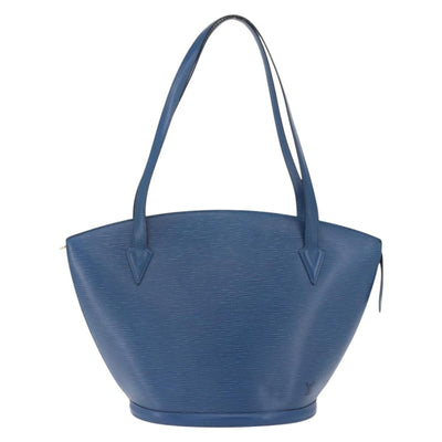 LOUIS VUITTON Epi Saint Jacques Shopping Shoulder Bag Blue M52275 Auth BA14083 - 0