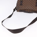 LOUIS VUITTON Damier Ebene Broadway Shoulder Bag N42270 LV Auth BA14084-9