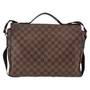 LOUIS VUITTON Damier Ebene Broadway Shoulder Bag N42270 LV Auth BA14084-2