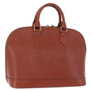 LOUIS VUITTON Epi Alma Hand Bag Kenya Brown M52143 LV Auth BA14085-1