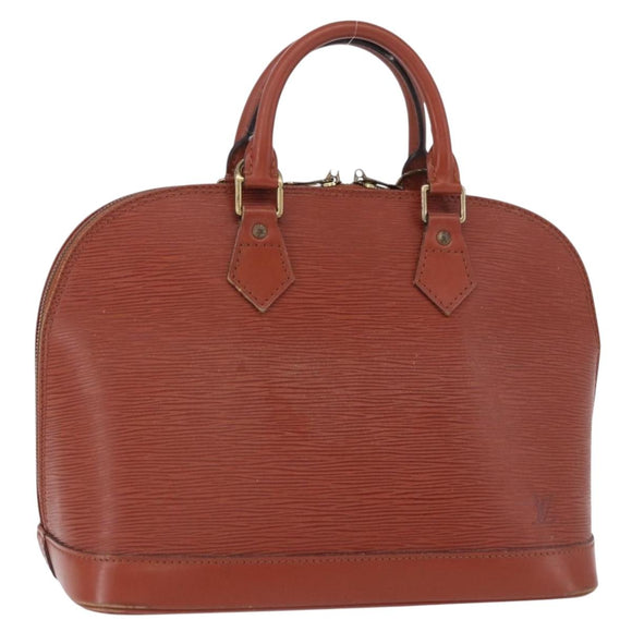LOUIS VUITTON Epi Alma Hand Bag Kenya Brown M52143 LV Auth BA14085