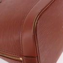 LOUIS VUITTON Epi Alma Hand Bag Kenya Brown M52143 LV Auth BA14085-9