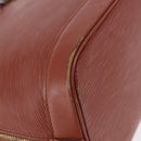 LOUIS VUITTON Epi Alma Hand Bag Kenya Brown M52143 LV Auth BA14085-16