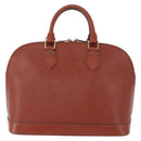 LOUIS VUITTON Epi Alma Hand Bag Kenya Brown M52143 LV Auth BA14085-13