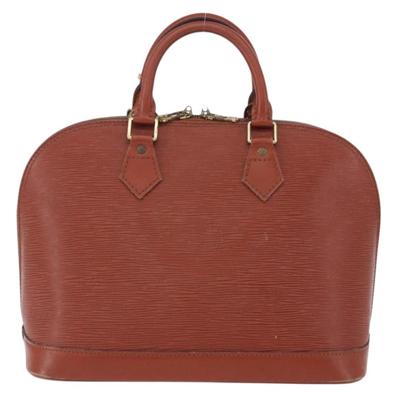 LOUIS VUITTON Epi Alma Hand Bag Kenya Brown M52143 LV Auth BA14085