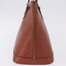LOUIS VUITTON Epi Alma Hand Bag Kenya Brown M52143 LV Auth BA14085-3