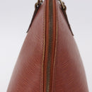 LOUIS VUITTON Epi Alma Hand Bag Kenya Brown M52143 LV Auth BA14085-4