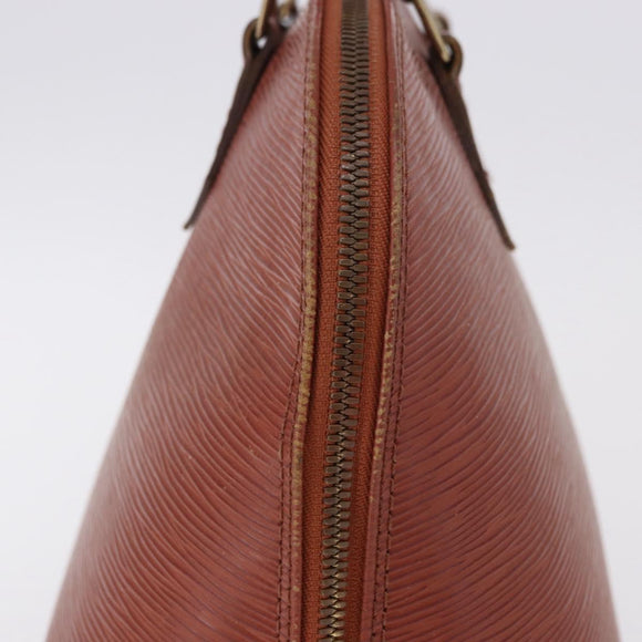 LOUIS VUITTON Epi Alma Hand Bag Kenya Brown M52143 LV Auth BA14085