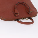 LOUIS VUITTON Epi Alma Hand Bag Kenya Brown M52143 LV Auth BA14085-7