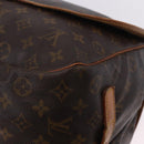 LOUIS VUITTON Monogram Saumur 35 Shoulder Bag M42254 LV Auth BA14087-18