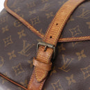 LOUIS VUITTON Monogram Saumur 35 Shoulder Bag M42254 LV Auth BA14087-10